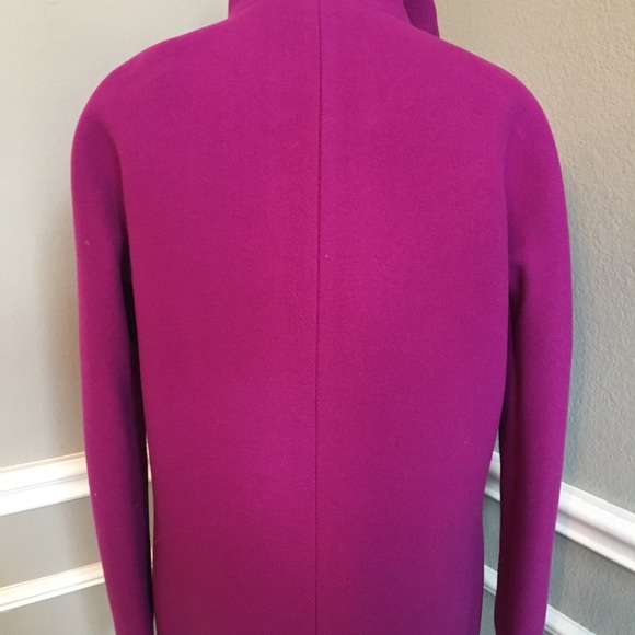 J Crew Stadium Cloth Coat Size 6 - Picture 4 of 6